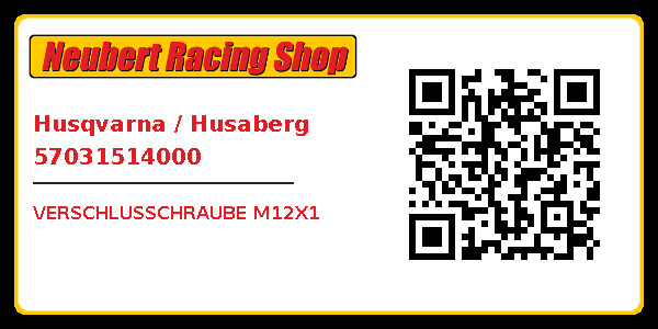 Husqvarna / Husaberg 57031514000