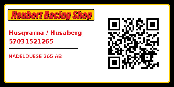 Husqvarna / Husaberg 57031521265