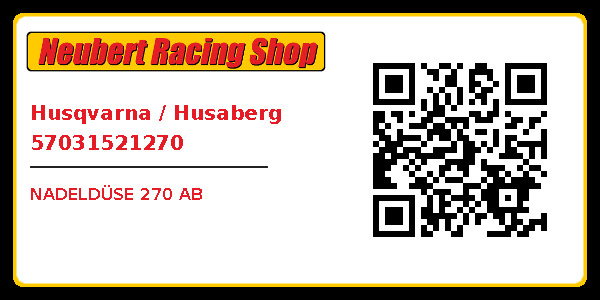 Husqvarna / Husaberg 57031521270