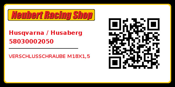 Husqvarna / Husaberg 58030002050
