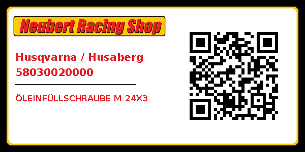 Husqvarna / Husaberg 58030020000