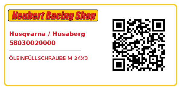 Husqvarna / Husaberg 58030020000