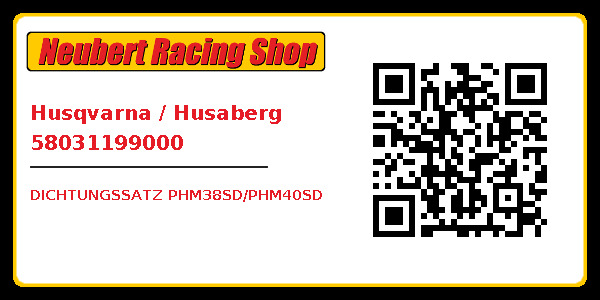 Husqvarna / Husaberg 58031199000