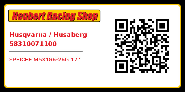 Husqvarna / Husaberg 58310071100