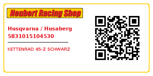 Husqvarna / Husaberg 5831015104530