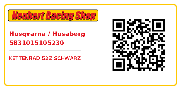 Husqvarna / Husaberg 5831015105230