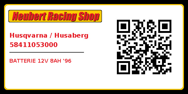 Husqvarna / Husaberg 58411053000