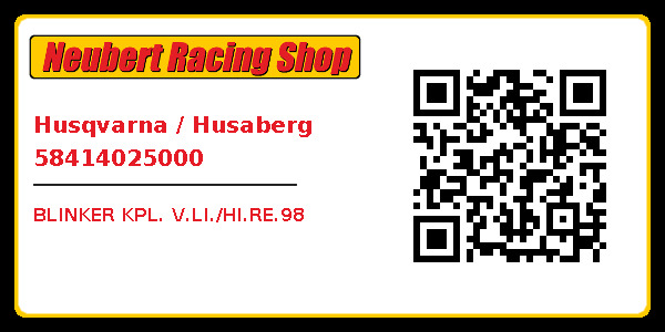Husqvarna / Husaberg 58414025000