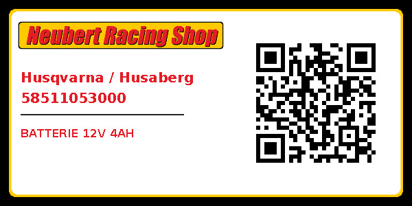 Husqvarna / Husaberg 58511053000