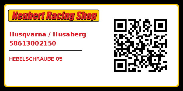 Husqvarna / Husaberg 58613002150