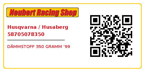 Husqvarna / Husaberg 58705078350