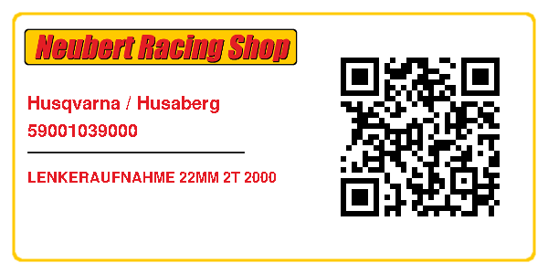 Husqvarna / Husaberg 59001039000