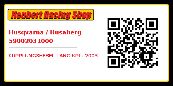 Husqvarna / Husaberg 59002031000