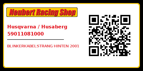 Husqvarna / Husaberg 59011081000