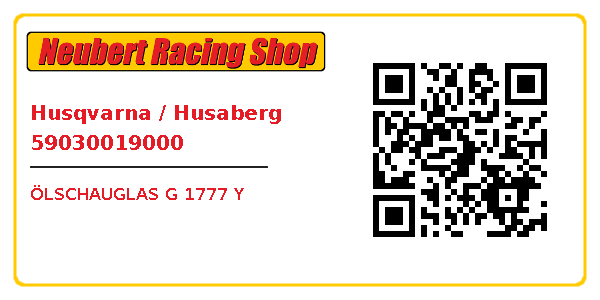 Husqvarna / Husaberg 59030019000