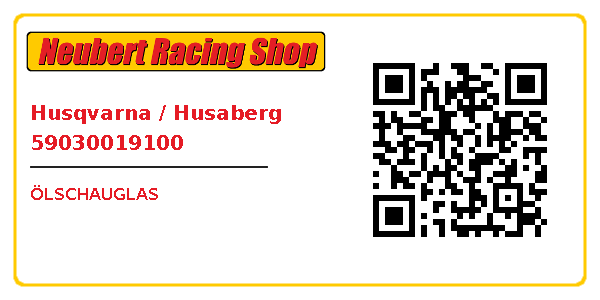 Husqvarna / Husaberg 59030019100