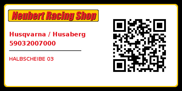 Husqvarna / Husaberg 59032007000