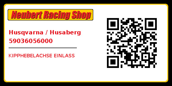 Husqvarna / Husaberg 59036056000