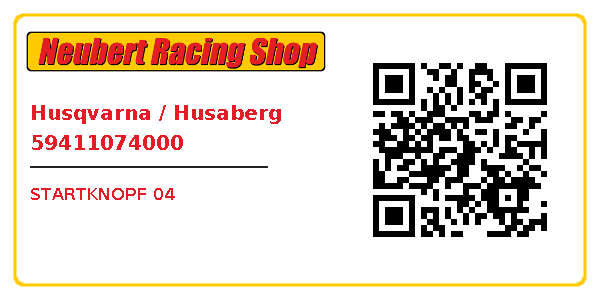 Husqvarna / Husaberg 59411074000