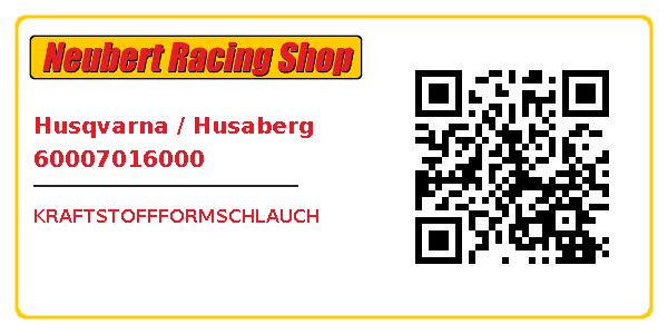 Husqvarna / Husaberg 60007016000