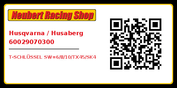 Husqvarna / Husaberg 60029070300
