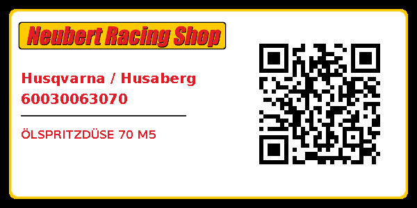 Husqvarna / Husaberg 60030063070