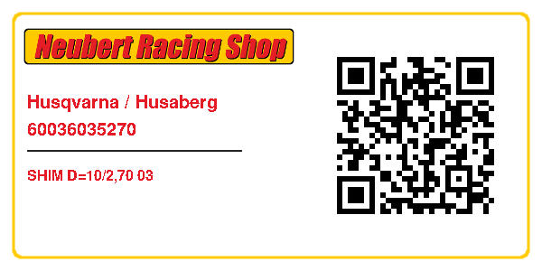 Husqvarna / Husaberg 60036035270