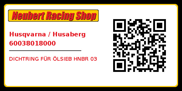 Husqvarna / Husaberg 60038018000