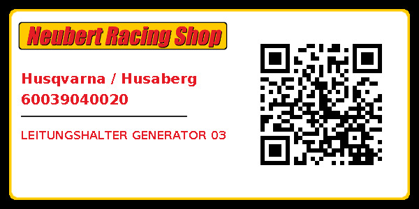 Husqvarna / Husaberg 60039040020