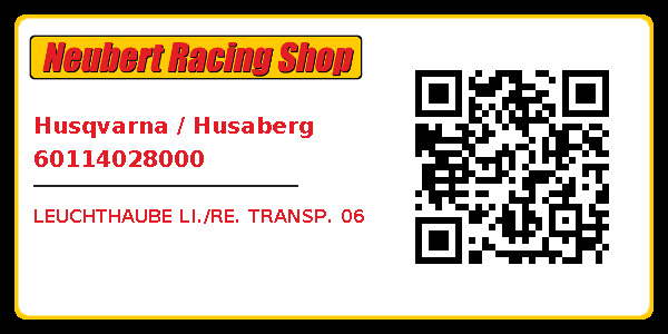 Husqvarna / Husaberg 60114028000