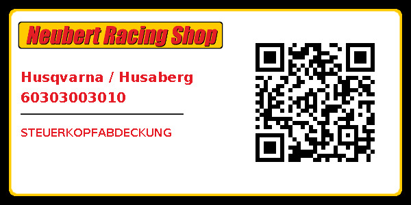 Husqvarna / Husaberg 60303003010