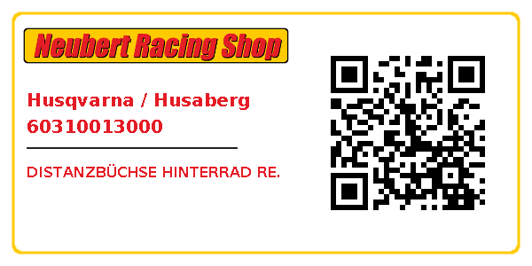 Husqvarna / Husaberg 60310013000