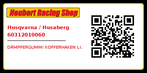 Husqvarna / Husaberg 60312010060