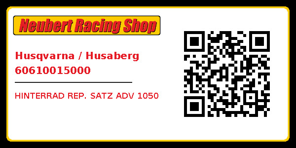 Husqvarna / Husaberg 60610015000
