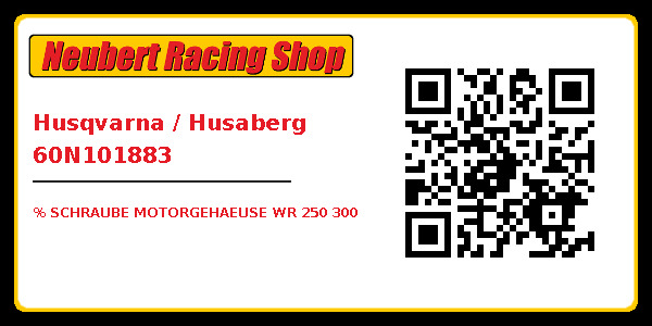Husqvarna / Husaberg 60N101883