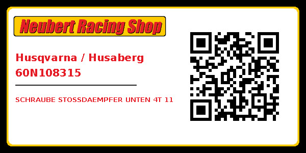 Husqvarna / Husaberg 60N108315