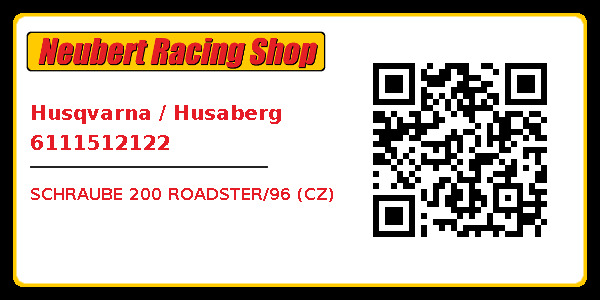 Husqvarna / Husaberg 6111512122