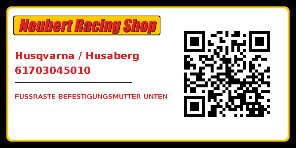 Husqvarna / Husaberg 61703045010