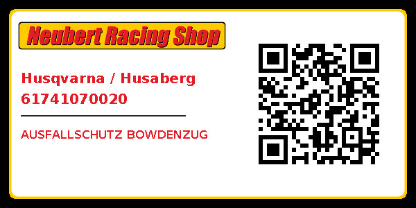 Husqvarna / Husaberg 61741070020