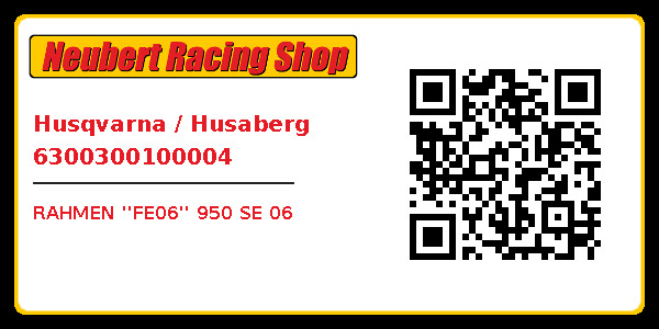 Husqvarna / Husaberg 6300300100004
