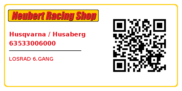 Husqvarna / Husaberg 63533006000