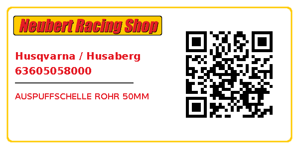 Husqvarna / Husaberg 63605058000