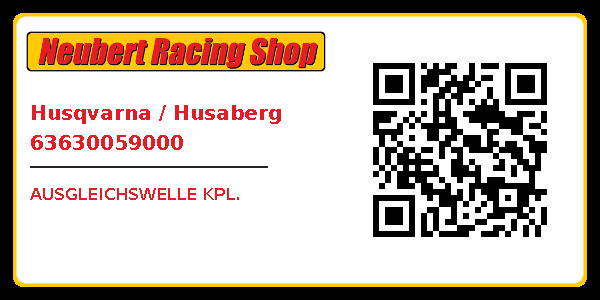 Husqvarna / Husaberg 63630059000