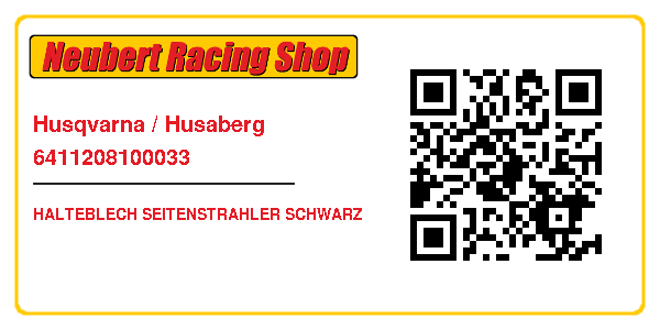 Husqvarna / Husaberg 6411208100033