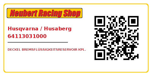 Husqvarna / Husaberg 64113031000