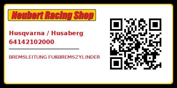 Husqvarna / Husaberg 64142102000