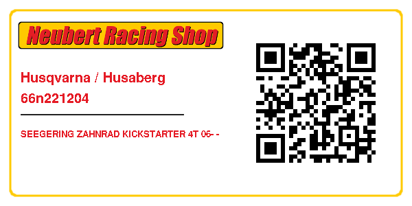 Husqvarna / Husaberg 66n221204