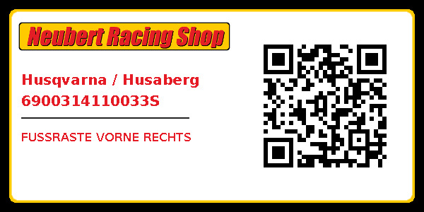 Husqvarna / Husaberg 6900314110033S