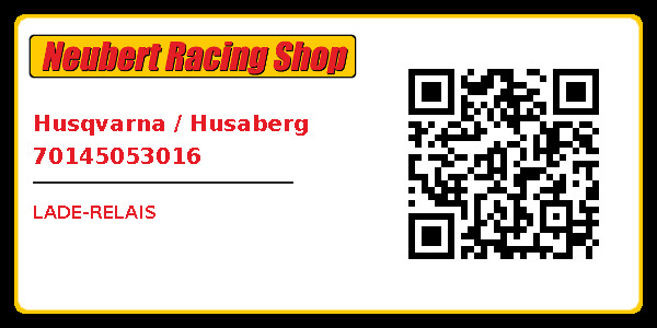 Husqvarna / Husaberg 70145053016