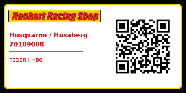 Husqvarna / Husaberg 70189008